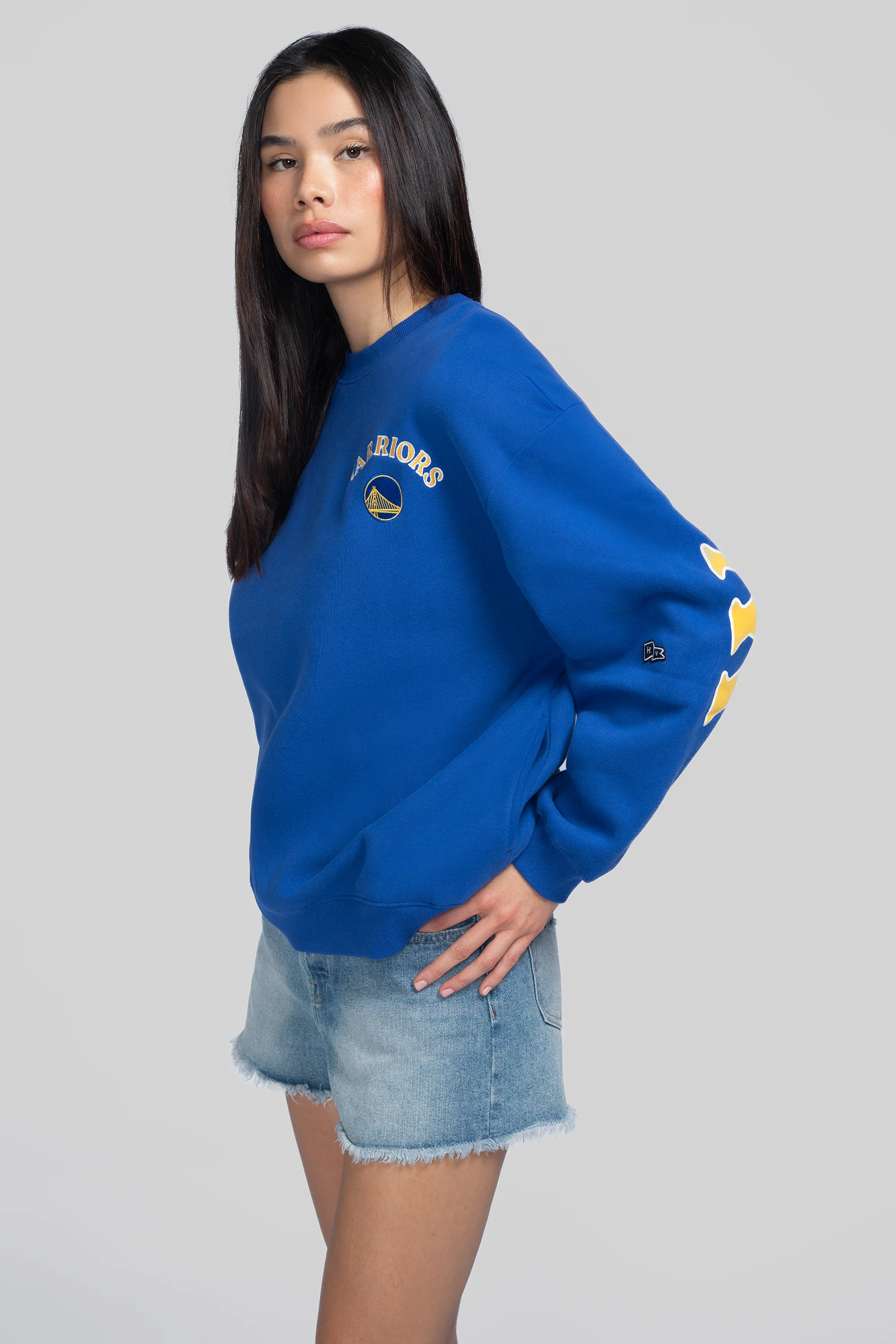Golden State Warriors Oversized Crewneck - Image 3