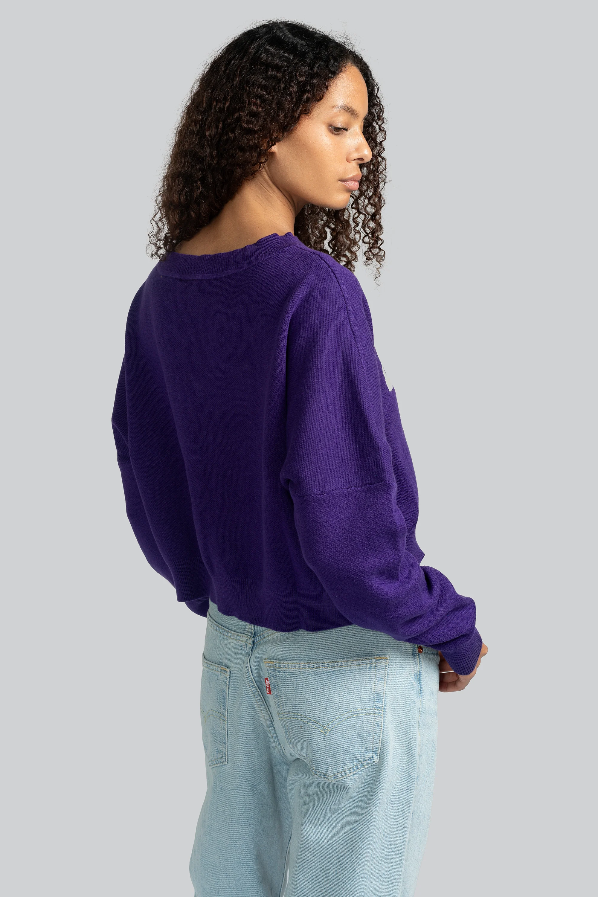 Los Angeles Lakers Ivy Knitted Sweater - Image 3