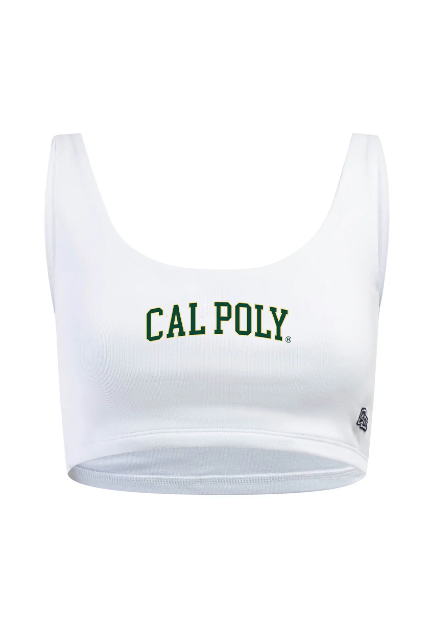 Cal Poly | Scoop Neck Crop Top - Image 11