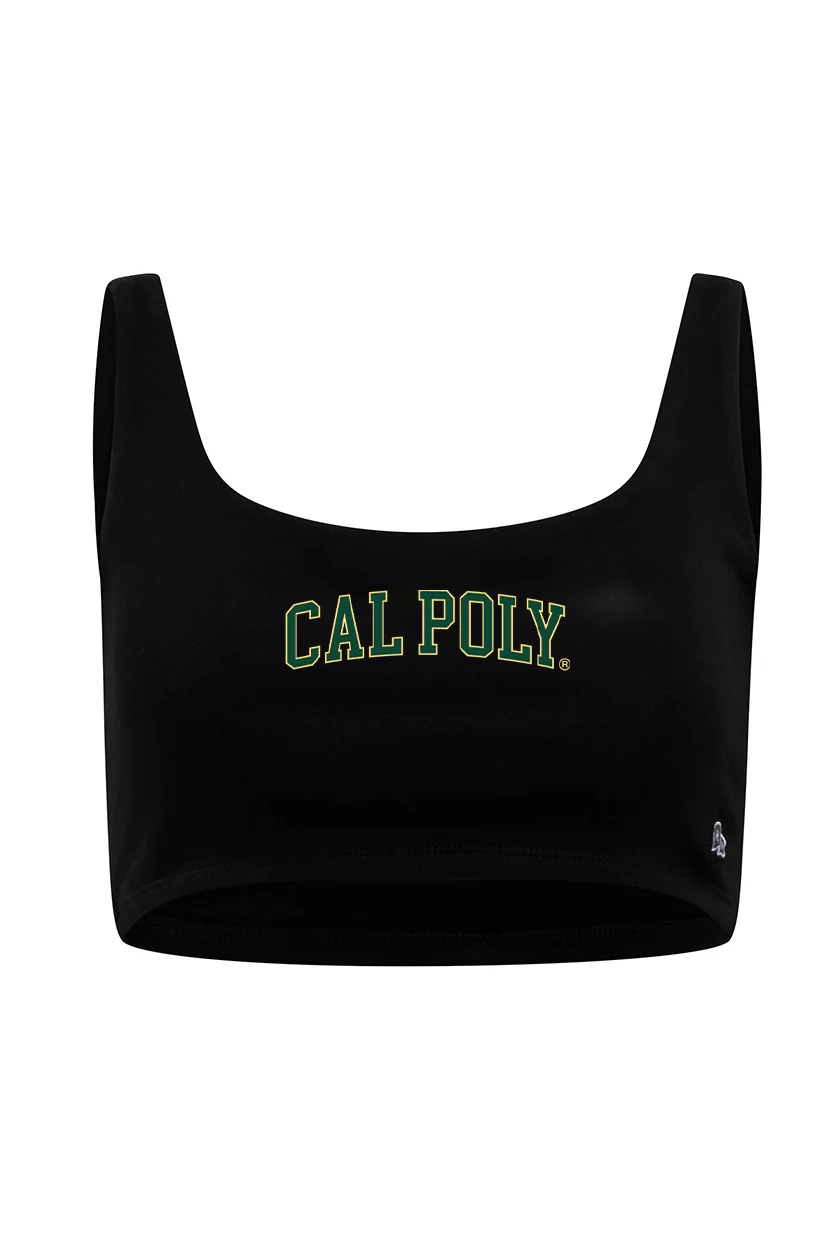 Cal Poly | Scoop Neck Crop Top - Image 9