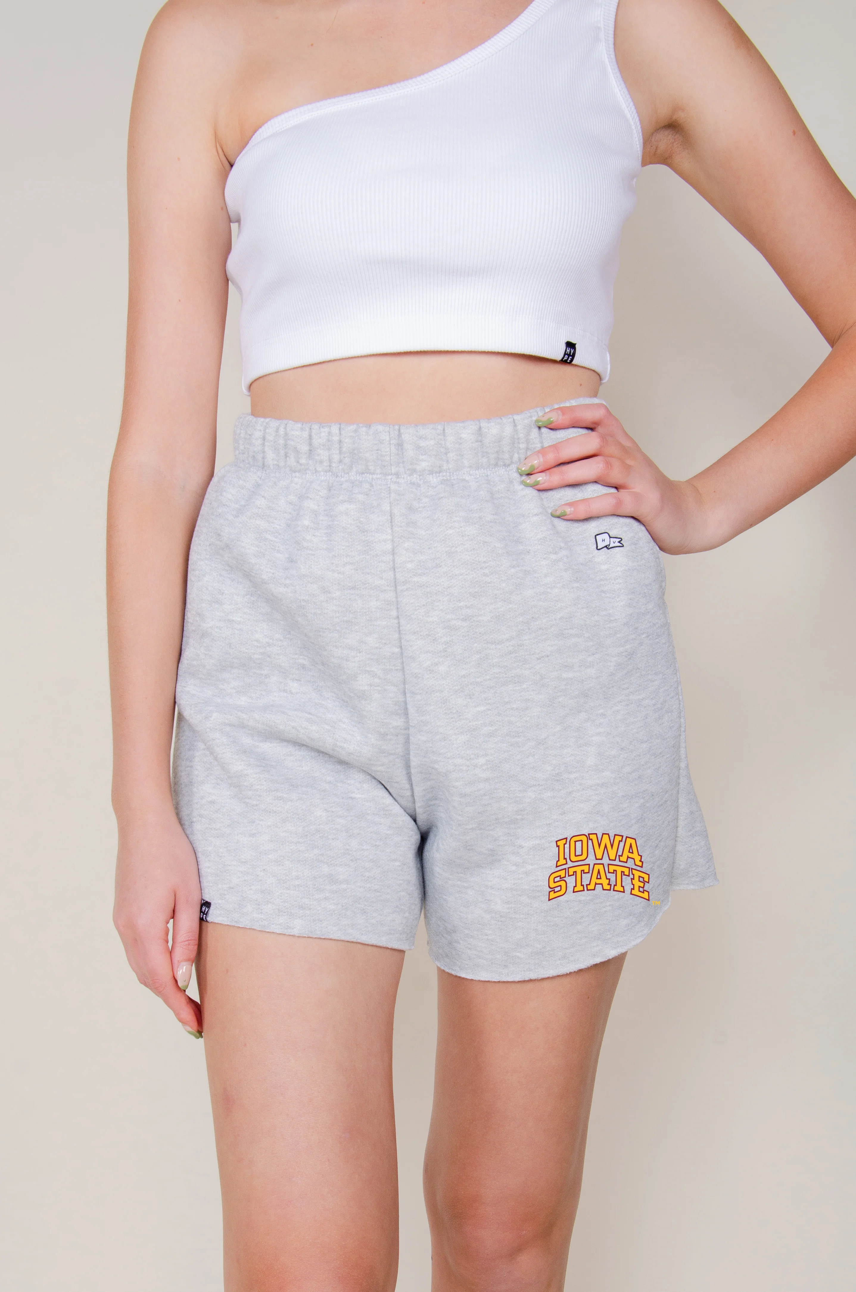 Iowa State Cut Off Sweatshorts - Image 5