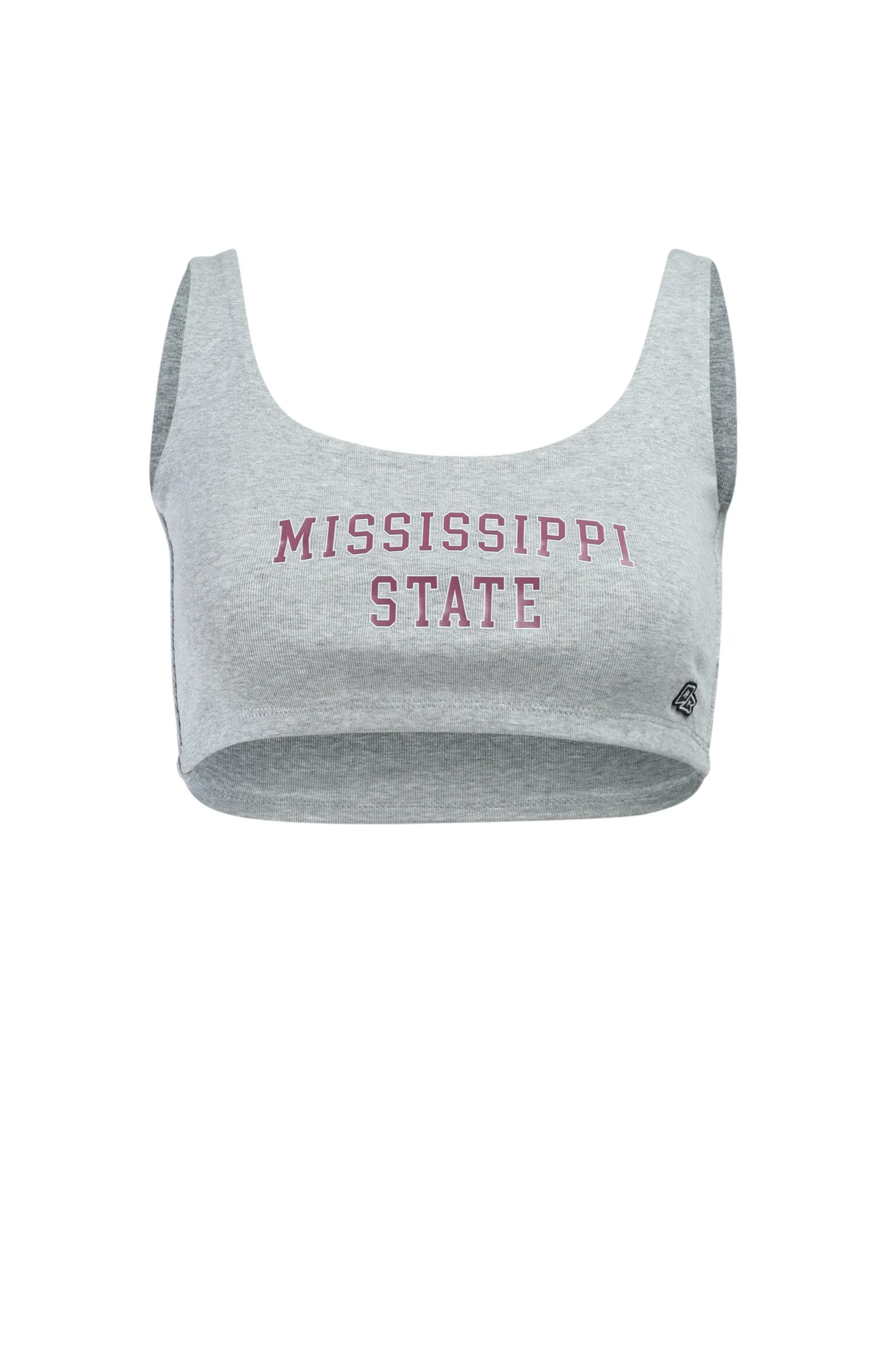 Mississippi State Scoop Neck Crop Top - Image 8