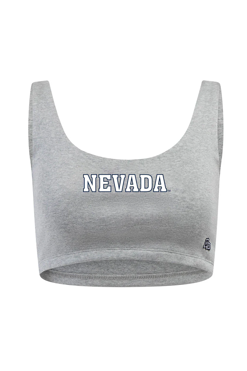 University of Nevada Reno Scoop Neck Crop Top - Image 5