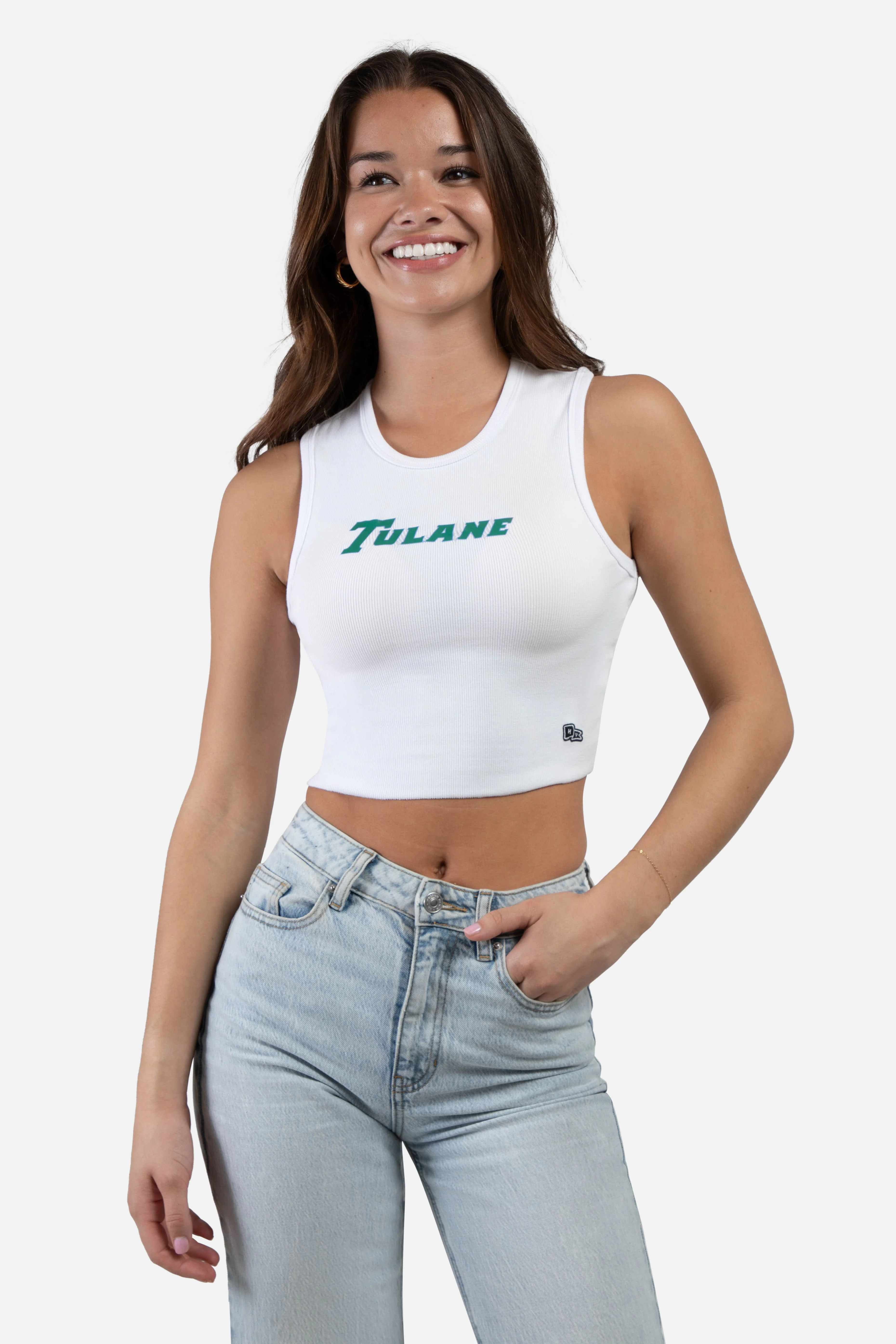 Tulane Cut Off Tank - Image 3
