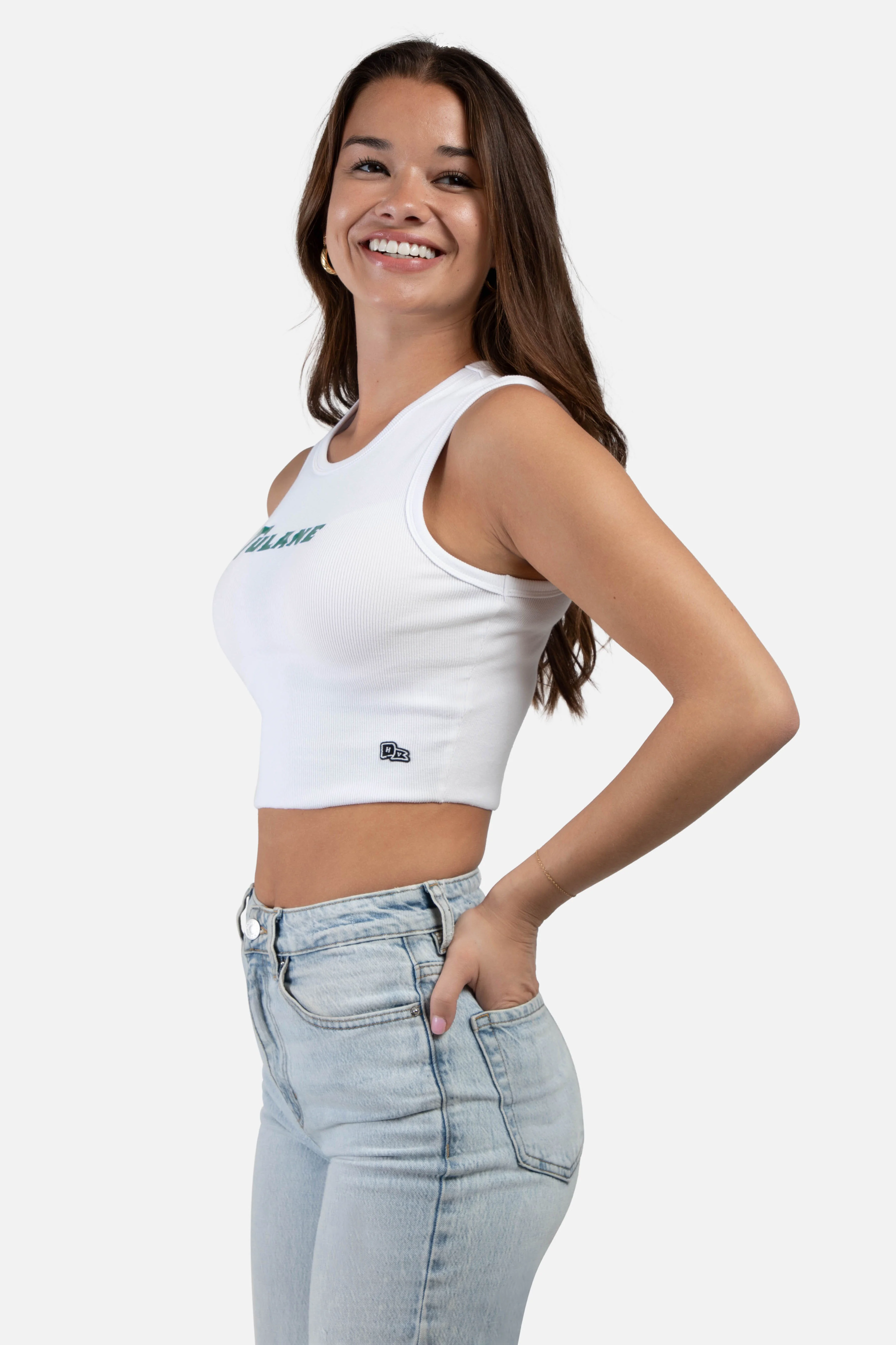Tulane Cut Off Tank - Image 4