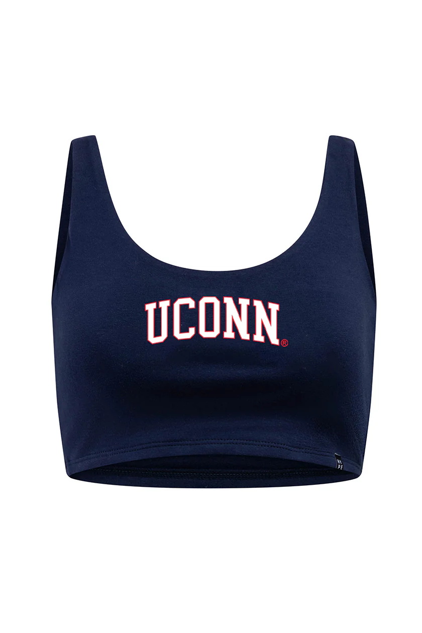 UConn Scoop Neck Crop Top - Image 5
