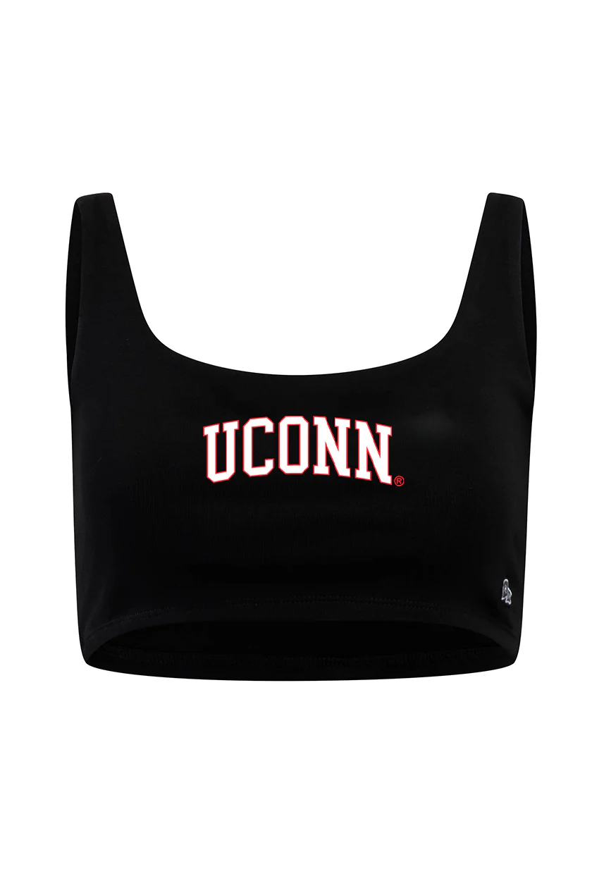 UConn Scoop Neck Crop Top - Image 9