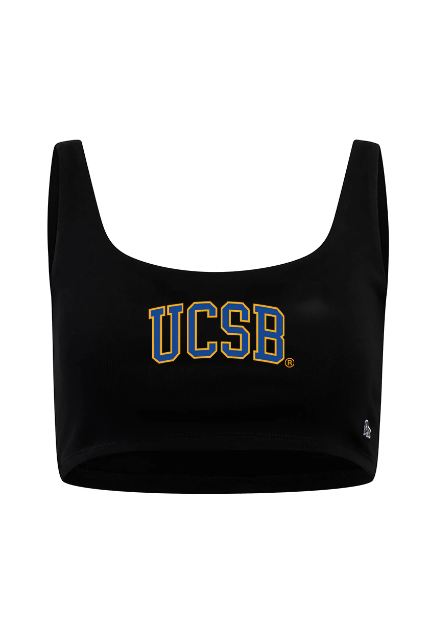 UCSB Scoop Neck Crop Top - Image 8
